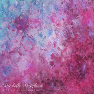 Abstract Square Pink Fizz